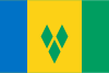 Flag of St Vincent & the Grenadines